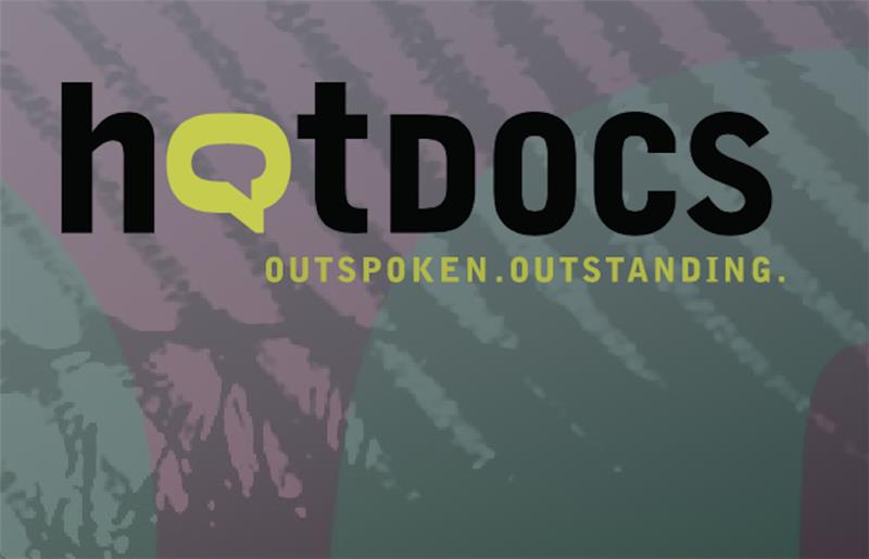 A banner for Hot Docs 2025